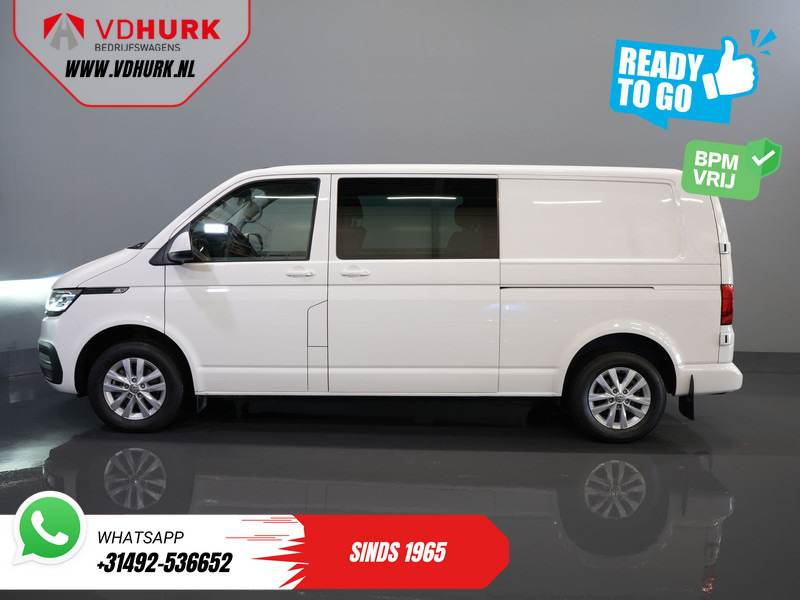 Malá dodávka, Dodávka s dvojitou kabinou Volkswagen Transporter 2.0 TDI 150 pk Aut. L2 DC Dubbel Cabine BPM VRIJ! Ready2Go 2xSchuifdeur/ Adapt Cruise/ LED/ Standkachel/ Stoelverw./ Carplay/ Ca: obrázek 10