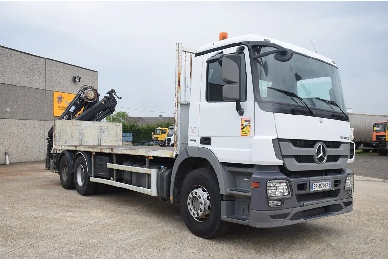 Mercedes-Benz Actros 2641 - Nákladní automobil valníkový/ Plošinový, Auto s hydraulickou rukou: obrázek 4 Mercedes-Benz Actros 2641 - Nákladní automobil valníkový/ Plošinový, Auto s hydraulickou rukou: obrázek 4