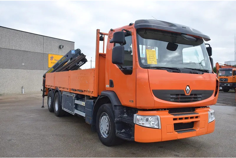 Renault Premium 410 - Nákladní automobil valníkový/ Plošinový, Auto s hydraulickou rukou: obrázek 5 Renault Premium 410 - Nákladní automobil valníkový/ Plošinový, Auto s hydraulickou rukou: obrázek 5