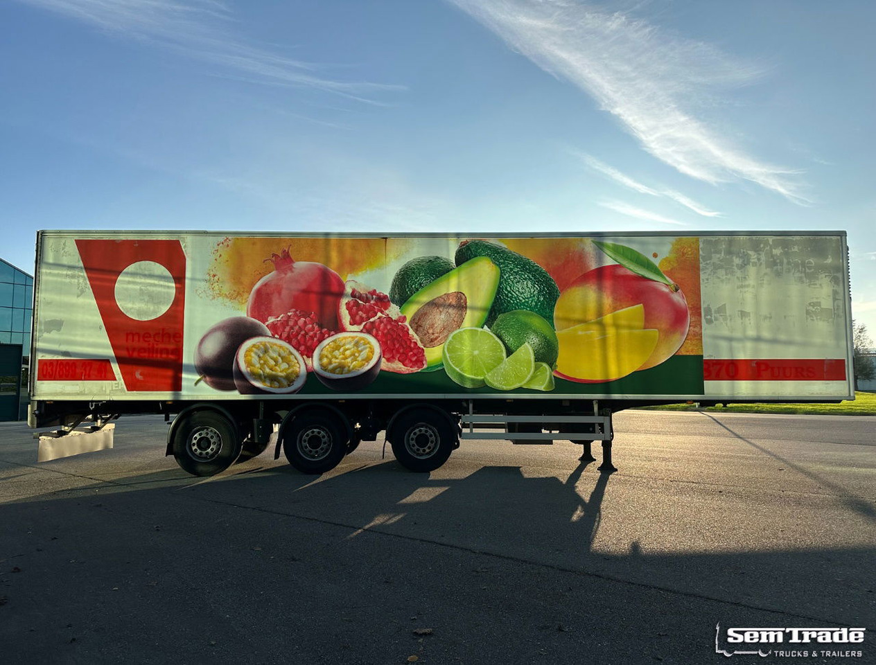 Chladírenský návěs Chereau Renders Carrier Maxima 1300 2X Steering Axle 1X Lift Axle Disc Brakes: obrázek 6