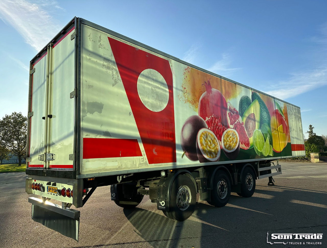 Chereau Renders Carrier Maxima 1300 2X Steering Axle 1X Lift Axle Disc Brakes - Chladírenský návěs: obrázek 5 Chereau Renders Carrier Maxima 1300 2X Steering Axle 1X Lift Axle Disc Brakes - Chladírenský návěs: obrázek 5