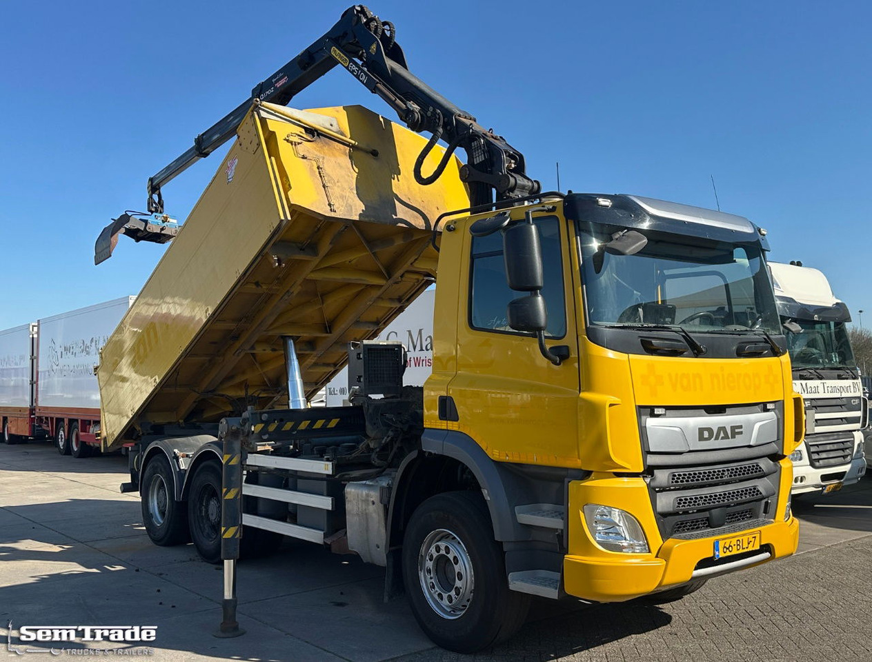 DAF CF 410 FAT 6X4 188.000 KM Palfinger 17 TON/Meter Kraan 2 Zijdige Ruizeveld K - Auto s hydraulickou rukou: obrázek 5 DAF CF 410 FAT 6X4 188.000 KM Palfinger 17 TON/Meter Kraan 2 Zijdige Ruizeveld K - Auto s hydraulickou rukou: obrázek 5