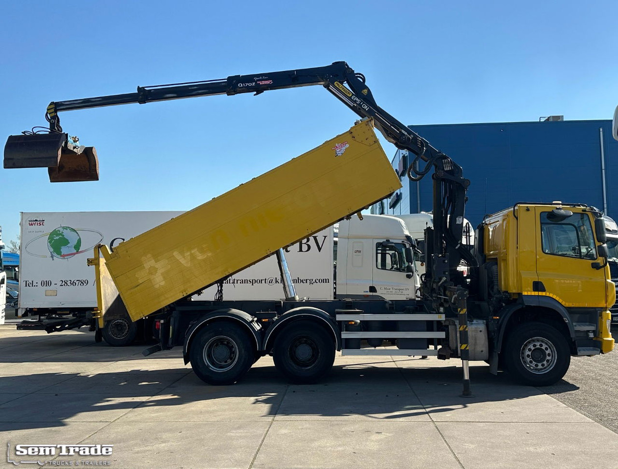 DAF CF 410 FAT 6X4 188.000 KM Palfinger 17 TON/Meter Kraan 2 Zijdige Ruizeveld K - Auto s hydraulickou rukou: obrázek 4 DAF CF 410 FAT 6X4 188.000 KM Palfinger 17 TON/Meter Kraan 2 Zijdige Ruizeveld K - Auto s hydraulickou rukou: obrázek 4