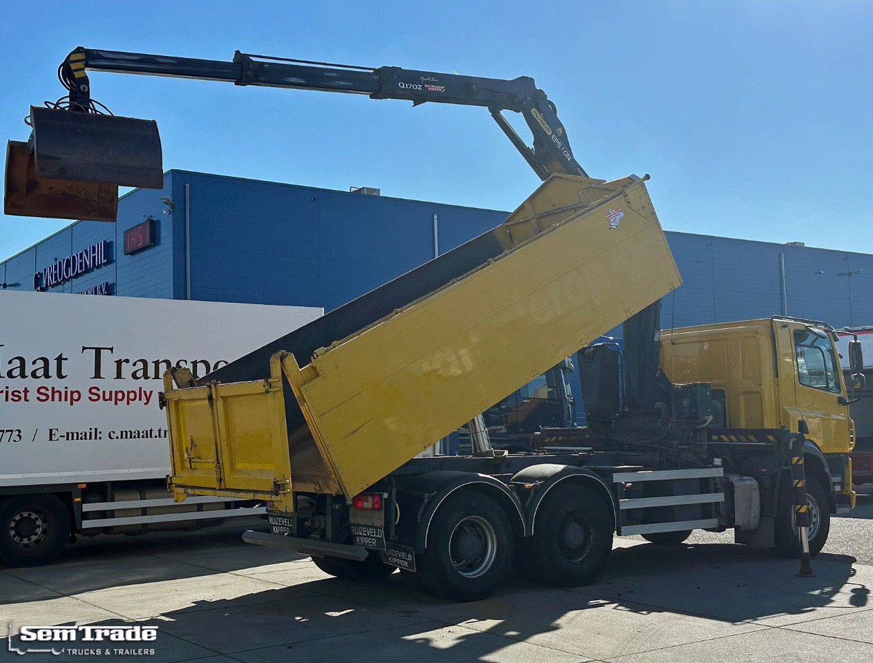 DAF CF 410 FAT 6X4 188.000 KM Palfinger 17 TON/Meter Kraan 2 Zijdige Ruizeveld K - Auto s hydraulickou rukou: obrázek 3 DAF CF 410 FAT 6X4 188.000 KM Palfinger 17 TON/Meter Kraan 2 Zijdige Ruizeveld K - Auto s hydraulickou rukou: obrázek 3
