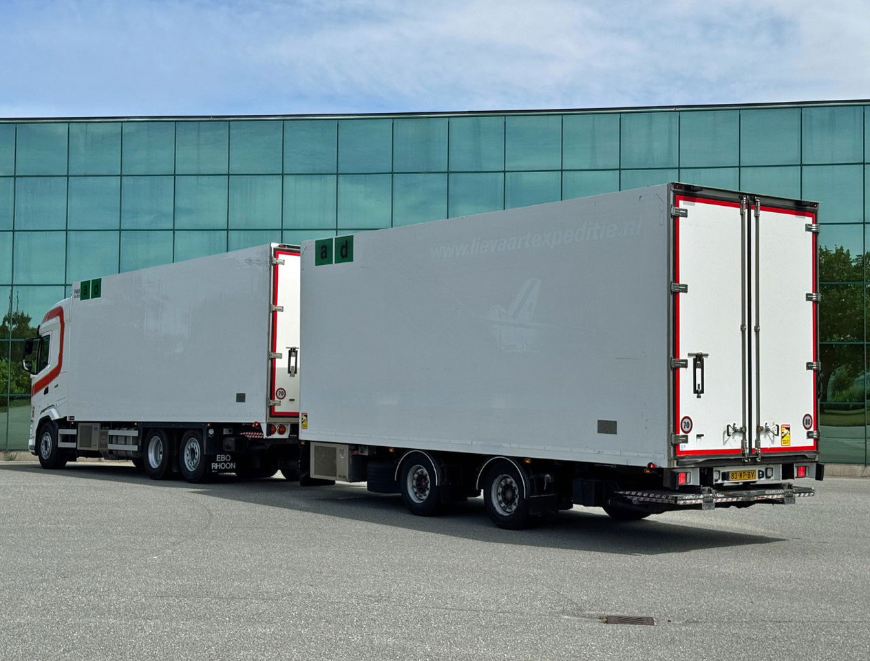 DAF XG 480 FAR Frigo Combi 50 CC 2x Lift Carrier TRS Iceland TOP Condition NL Combi - Chladírenský nákladní automobil: obrázek 3 DAF XG 480 FAR Frigo Combi 50 CC 2x Lift Carrier TRS Iceland TOP Condition NL Combi - Chladírenský nákladní automobil: obrázek 3