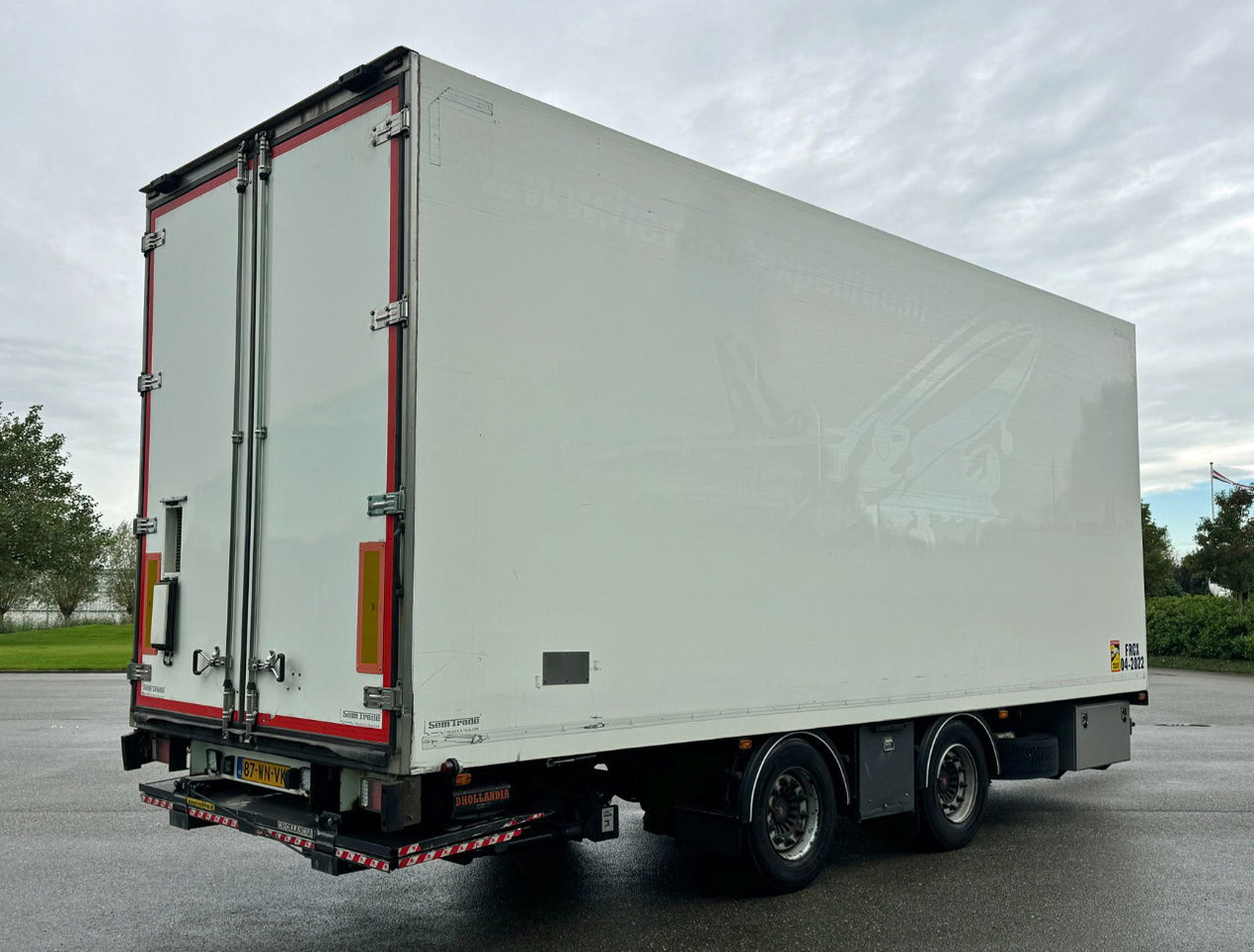 DRACO MZS 218 Wipkar 750 x 250 x 290 CM Inside Tail Lift 2021 TRS Iceland TOP Condition NL Trailertrailer - Chladírenský přívěs: obrázek 5 DRACO MZS 218 Wipkar 750 x 250 x 290 CM Inside Tail Lift 2021 TRS Iceland TOP Condition NL Trailertrailer - Chladírenský přívěs: obrázek 5