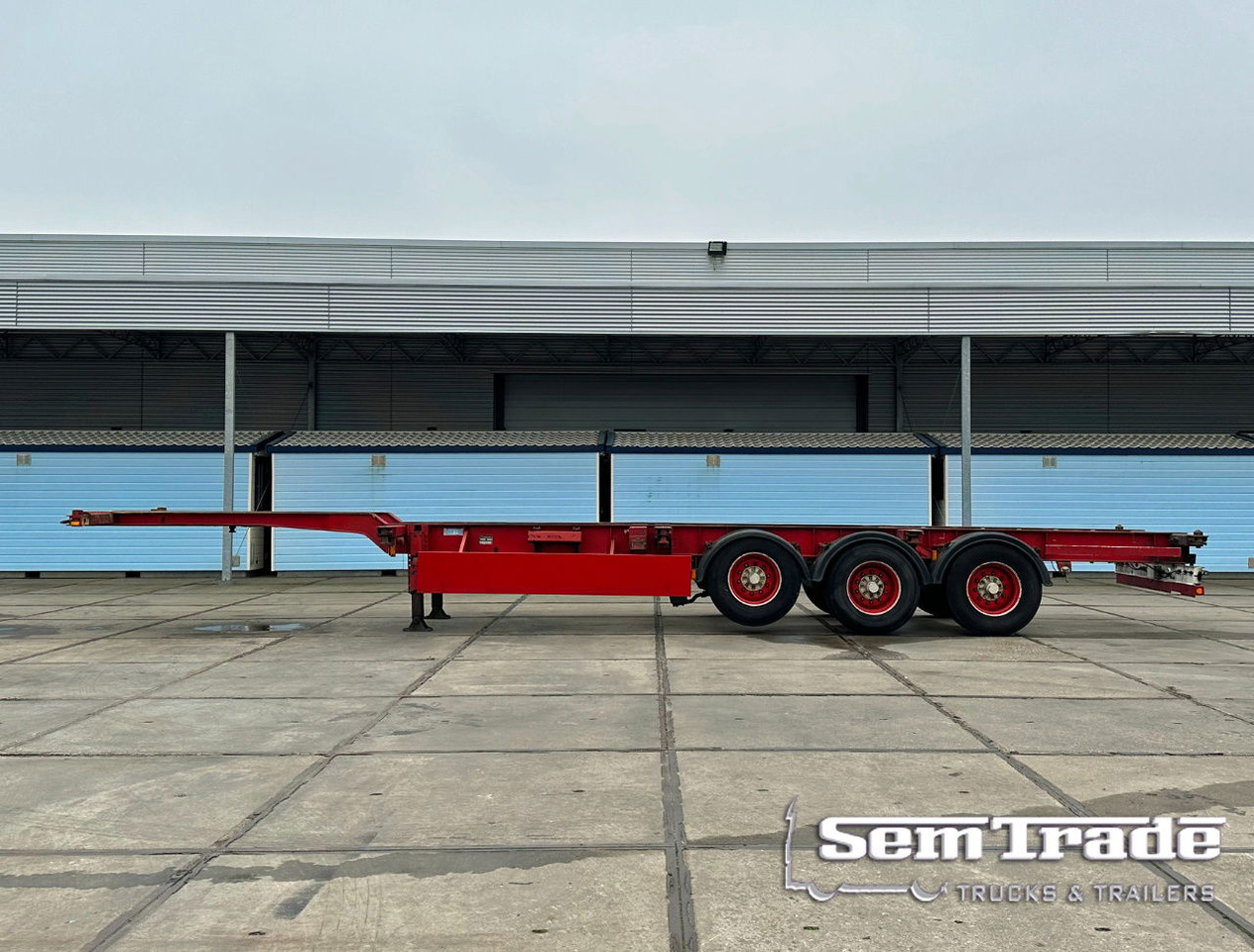 Diversen 3 Axle Chassis BPW AxleS LIFTAxle TOP Condition NL Trailer - Kontejnerovy návěs/ Výměnná nástavba: obrázek 1 Diversen 3 Axle Chassis BPW AxleS LIFTAxle TOP Condition NL Trailer - Kontejnerovy návěs/ Výměnná nástavba: obrázek 1