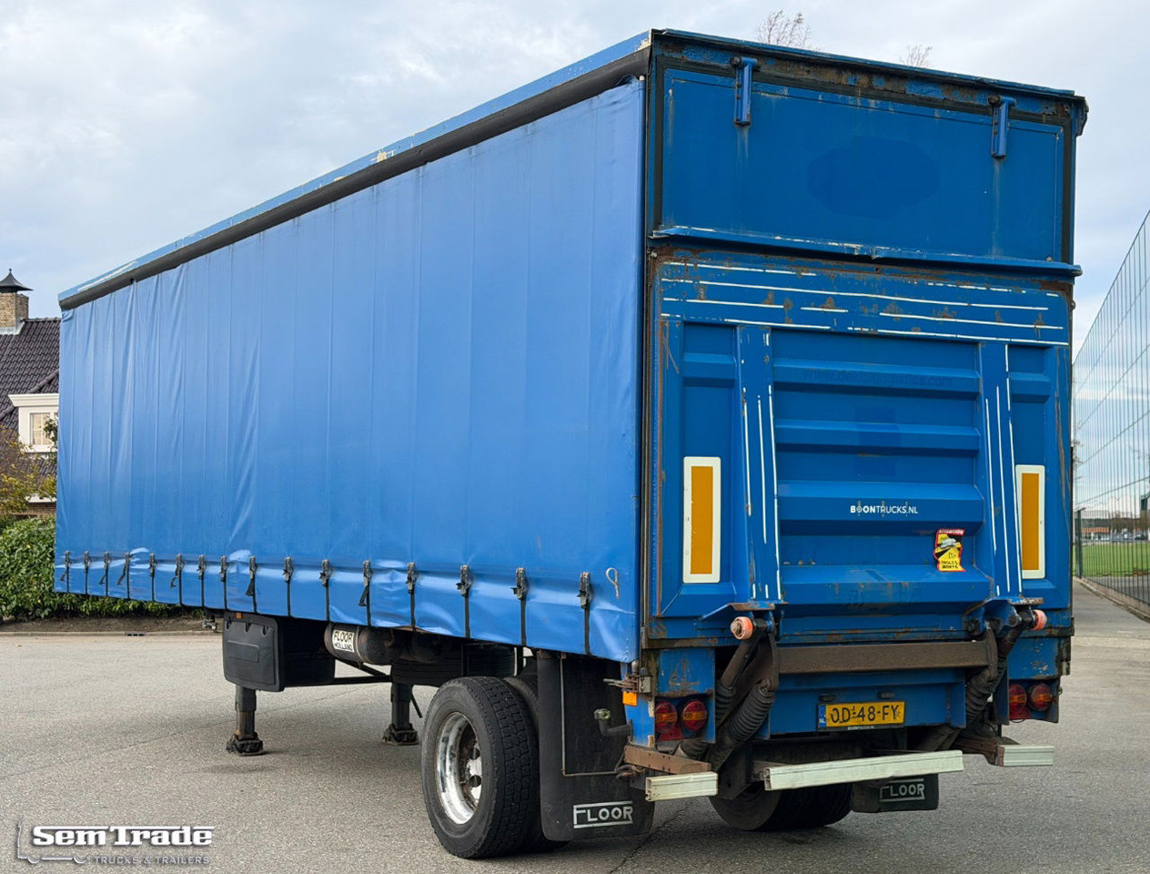 Floor FL0-12-102 City Trailer Tail Lift Good Condition Holland-Trailer - Plachtový návěs: obrázek 3 Floor FL0-12-102 City Trailer Tail Lift Good Condition Holland-Trailer - Plachtový návěs: obrázek 3