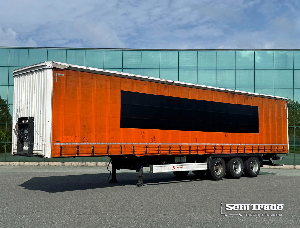 KAESSBOHRER Maxima Drum Brakes Sliding Roof NO Rust Galvanised Chassis TOP Condi - Plachtový návěs: obrázek 1 KAESSBOHRER Maxima Drum Brakes Sliding Roof NO Rust Galvanised Chassis TOP Condi - Plachtový návěs: obrázek 1