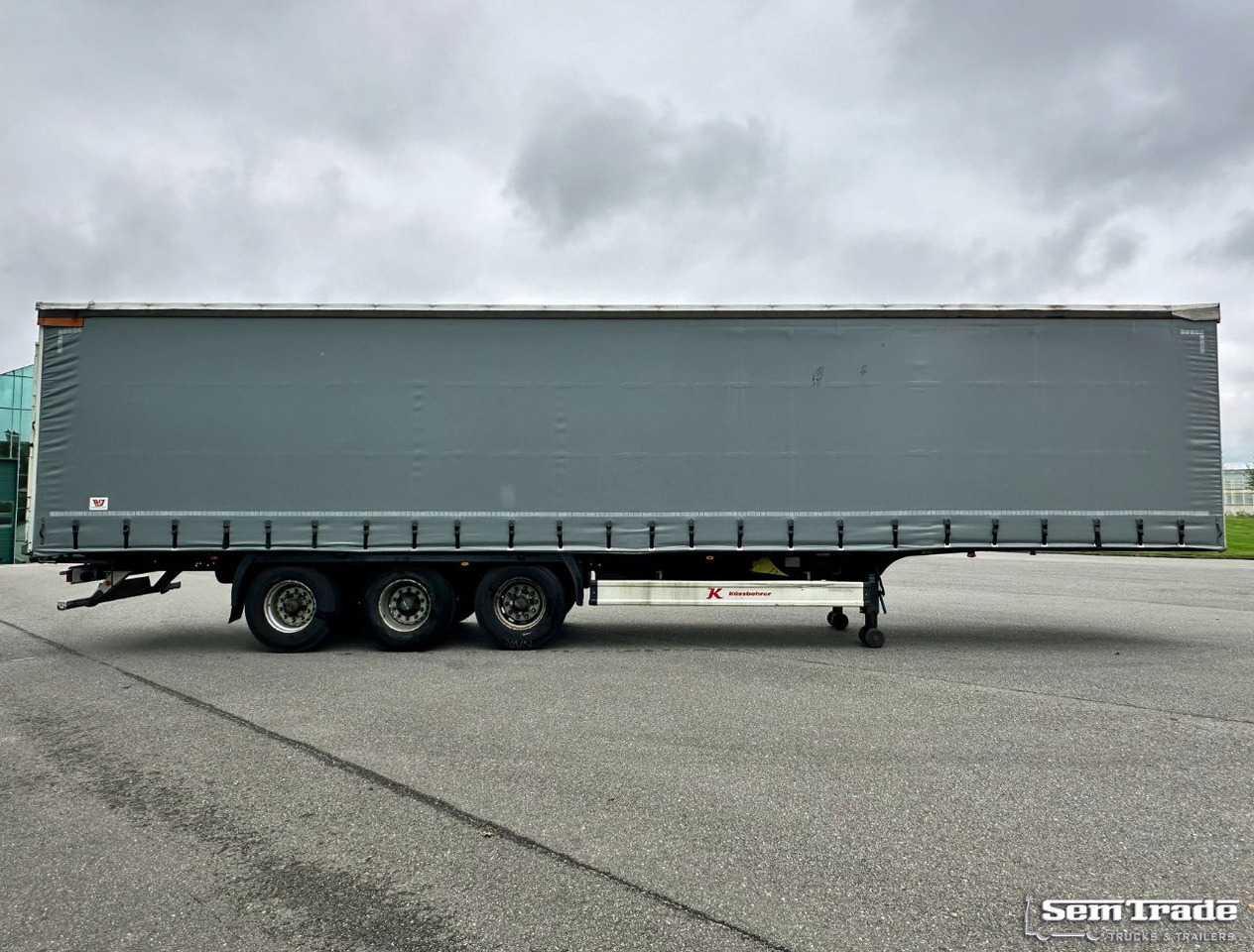 Kässbohrer XS Valx Axles Drum Brakes NEW Curtains NL-Trailer - Plachtový návěs: obrázek 5 Kässbohrer XS Valx Axles Drum Brakes NEW Curtains NL-Trailer - Plachtový návěs: obrázek 5