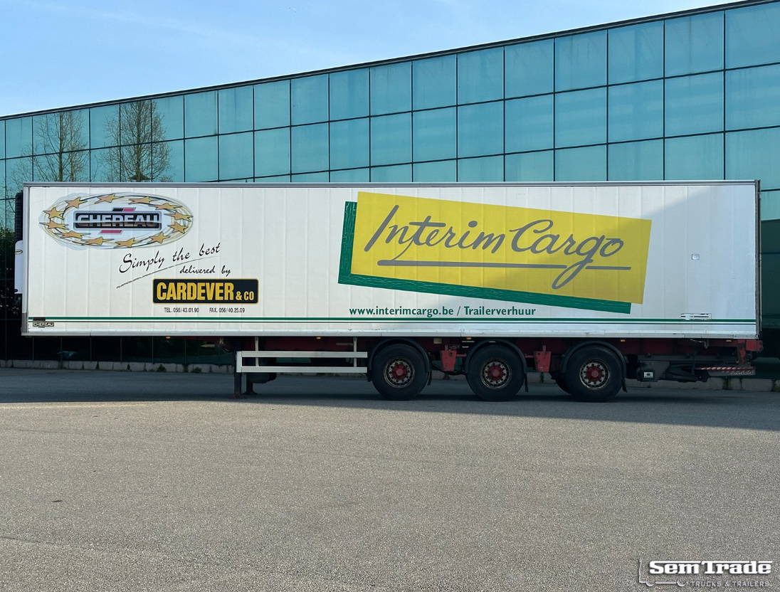 Renders Chereau Carrier Maxima 1300 Steering Axle Tail Lift Belgium Trailer - Chladírenský návěs: obrázek 2 Renders Chereau Carrier Maxima 1300 Steering Axle Tail Lift Belgium Trailer - Chladírenský návěs: obrázek 2