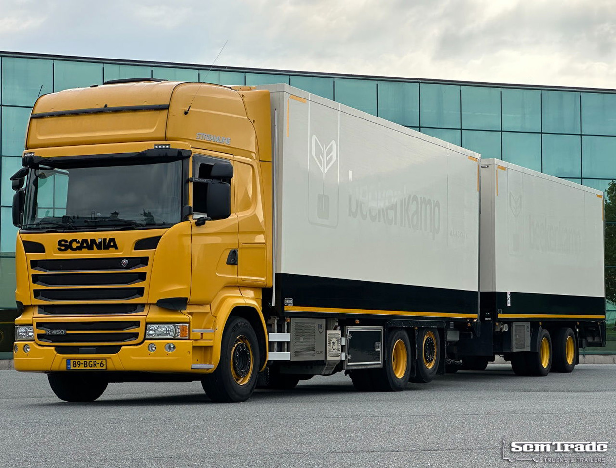 Scania R450 Retarder TRS Cooling Heiwo Isolated Boxes Tail Lift NL-Combi - Chladírenský nákladní automobil: obrázek 1 Scania R450 Retarder TRS Cooling Heiwo Isolated Boxes Tail Lift NL-Combi - Chladírenský nákladní automobil: obrázek 1