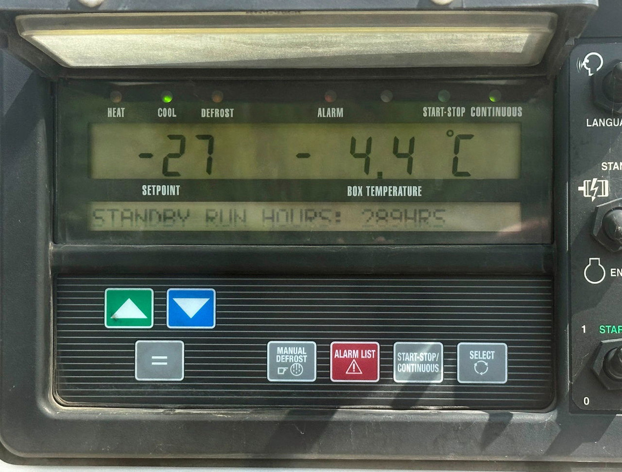 Chladírenský návěs Schmitz Cargobull SCBS3B Carrier Vector 1550 Tail Lift 275 CM High Inside TOP Condition: obrázek 10