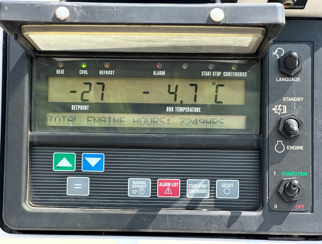 Chladírenský návěs Schmitz Cargobull SCBS3B Carrier Vector 1550 Tail Lift 275 CM High Inside TOP Condition: obrázek 9