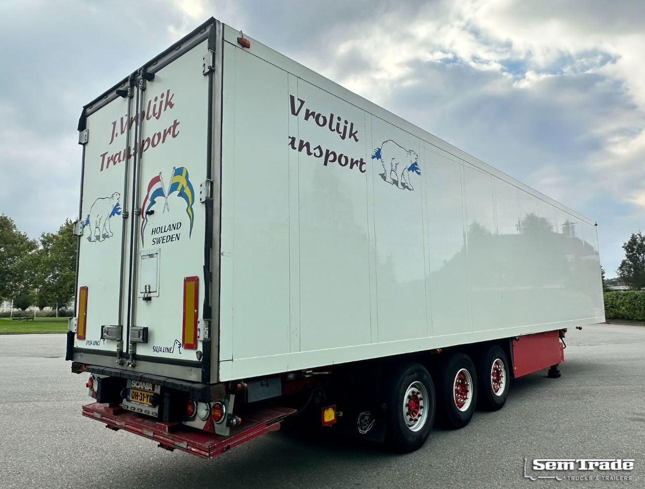 Schmitz Cargobull SKO 24 Carrier Maxima 1300 Flower Wide 2X Lift Axle - Chladírenský návěs: obrázek 5 Schmitz Cargobull SKO 24 Carrier Maxima 1300 Flower Wide 2X Lift Axle - Chladírenský návěs: obrázek 5
