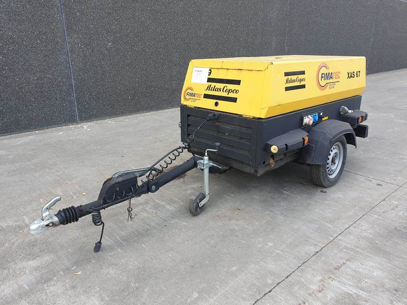 Atlas-Copco XAS 67 DD - G - Mobilní kompresor: obrázek 2 Atlas-Copco XAS 67 DD - G - Mobilní kompresor: obrázek 2