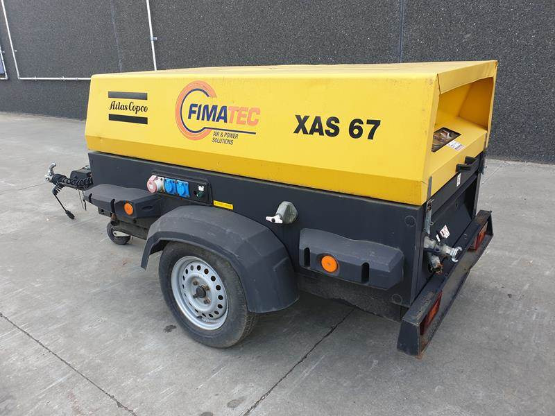 Atlas-Copco XAS 67 DD - G - Mobilní kompresor: obrázek 3 Atlas-Copco XAS 67 DD - G - Mobilní kompresor: obrázek 3