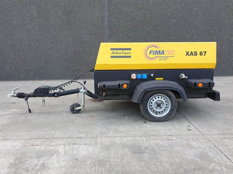 Atlas-Copco XAS 67 DD - G - Mobilní kompresor: obrázek 1 Atlas-Copco XAS 67 DD - G - Mobilní kompresor: obrázek 1