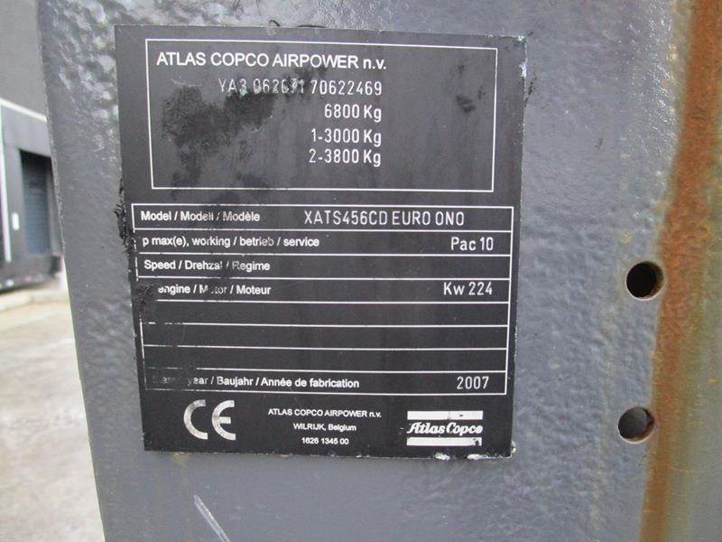 Mobilní kompresor Atlas-Copco XATS 456 CD - N: obrázek 11
