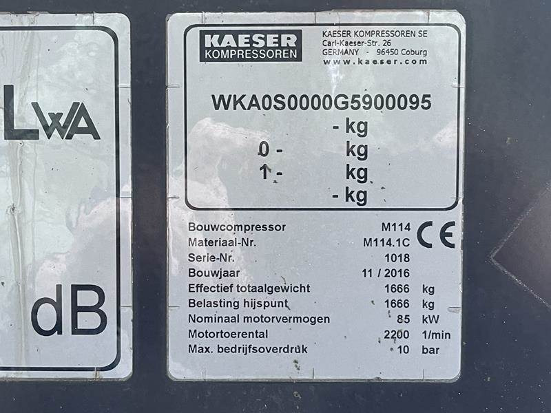 Kaeser M 114 - N - Mobilní kompresor: obrázek 4 Kaeser M 114 - N - Mobilní kompresor: obrázek 4