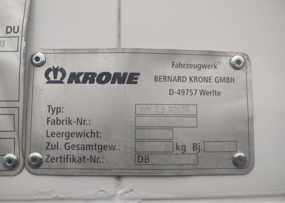 Krone - Skříňová nástavba: obrázek 4 Krone - Skříňová nástavba: obrázek 4