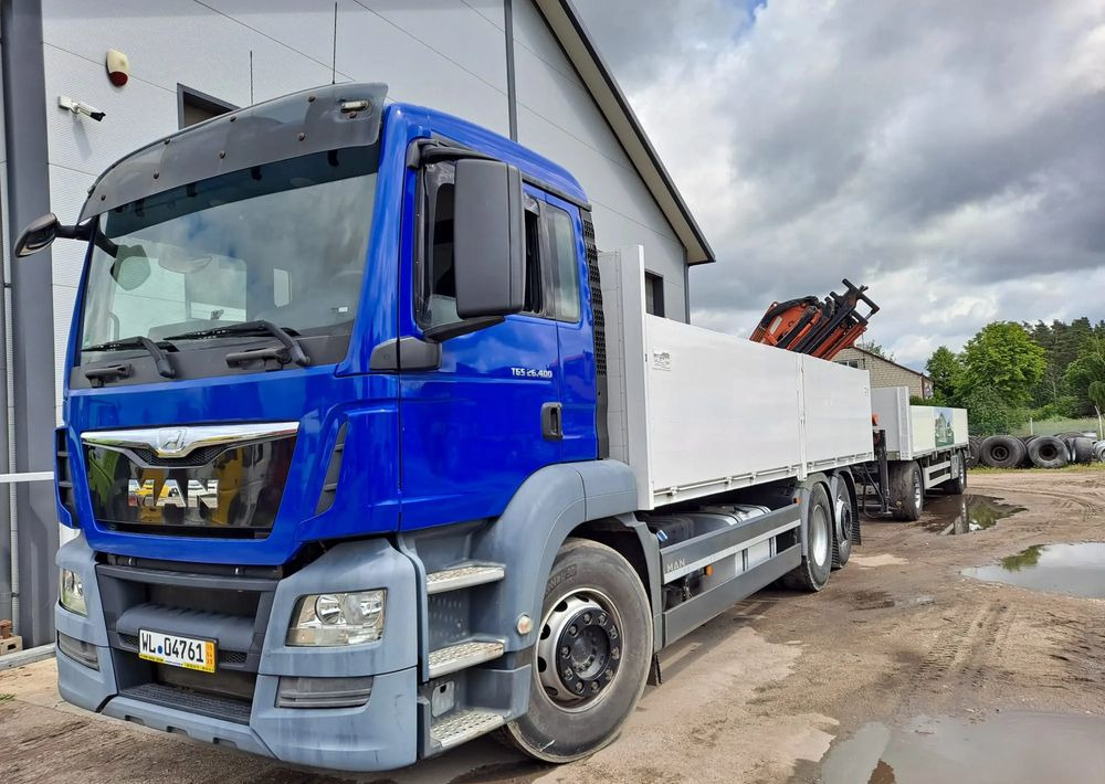 MAN TGS 26.400 Budowlanka Euro 6 - Nákladní automobil valníkový/ Plošinový, Auto s hydraulickou rukou: obrázek 5 MAN TGS 26.400 Budowlanka Euro 6 - Nákladní automobil valníkový/ Plošinový, Auto s hydraulickou rukou: obrázek 5