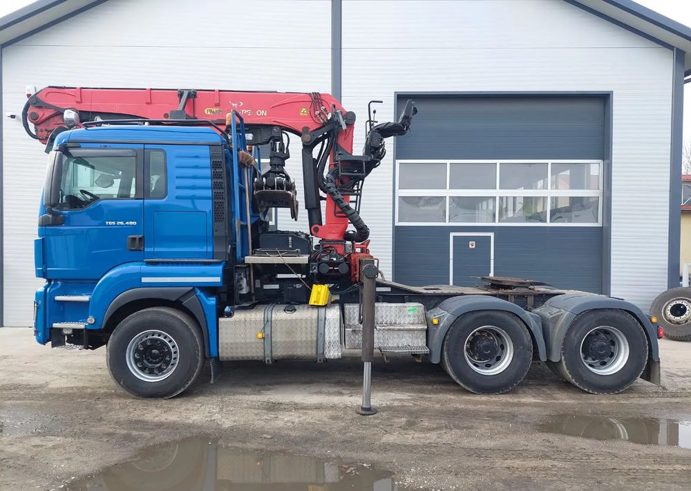 MAN TGS 26-480 6x4 do drewna PALFINGER Epsilon S 270L83 - Tahač: obrázek 2 MAN TGS 26-480 6x4 do drewna PALFINGER Epsilon S 270L83 - Tahač: obrázek 2