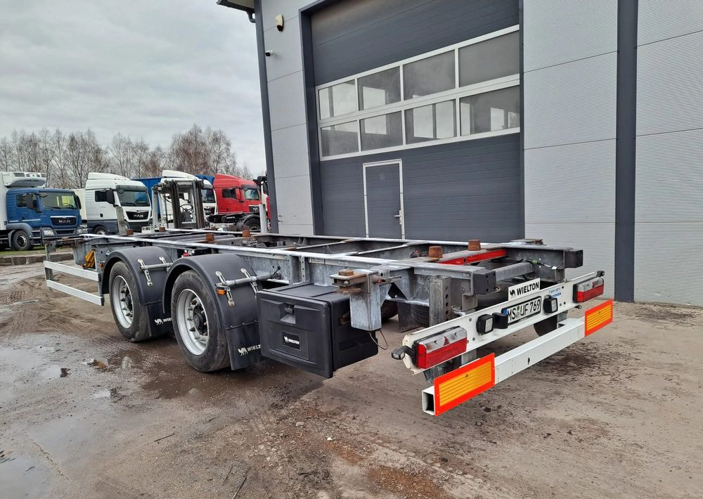 Wielton Przyczepa tandem - Kontejnerovy přívěs/ Výměnná nástavba: obrázek 1 Wielton Przyczepa tandem - Kontejnerovy přívěs/ Výměnná nástavba: obrázek 1