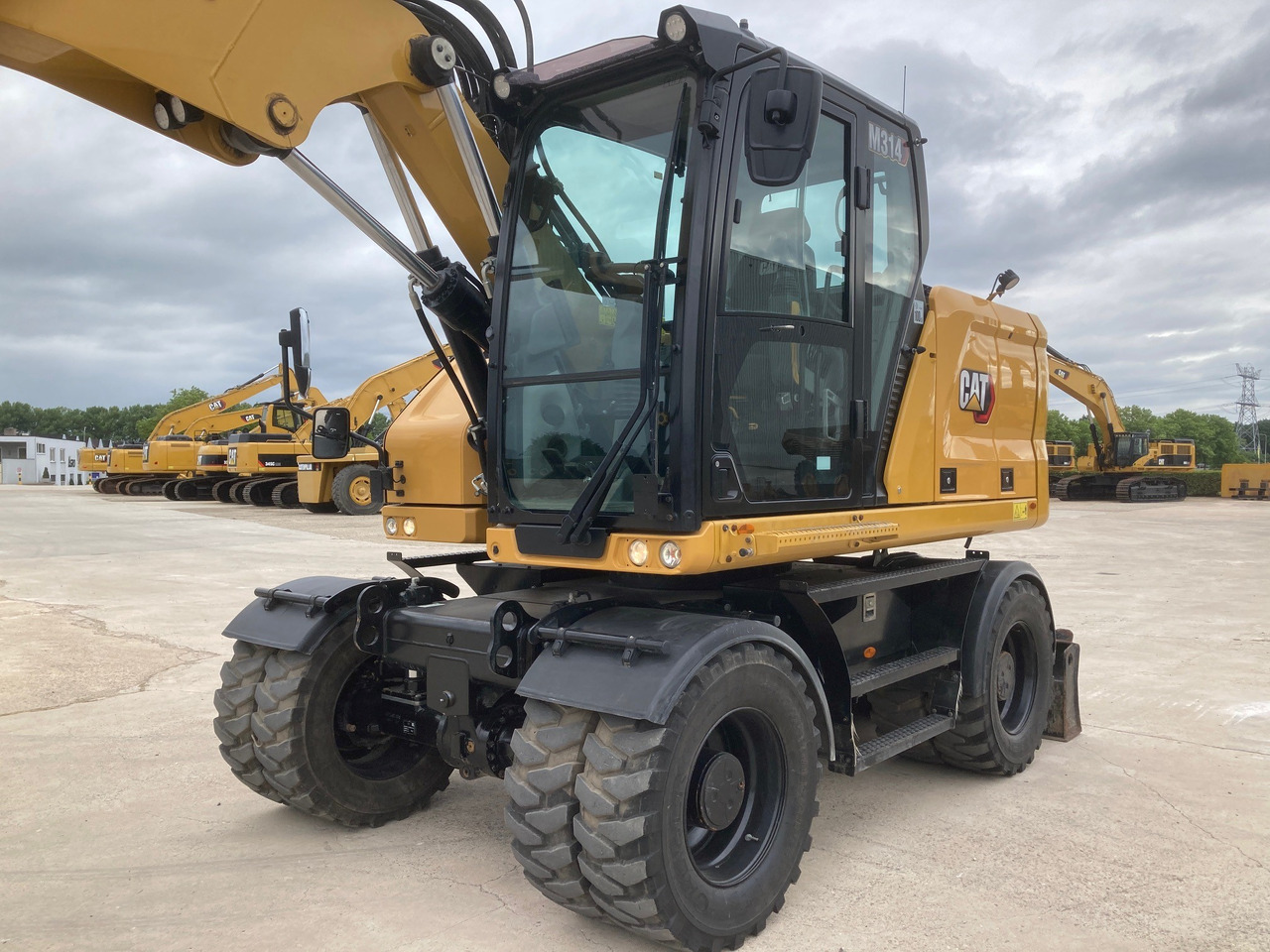 CATERPILLAR M314 - Kolesové rýpadlo: obrázek 2 CATERPILLAR M314 - Kolesové rýpadlo: obrázek 2