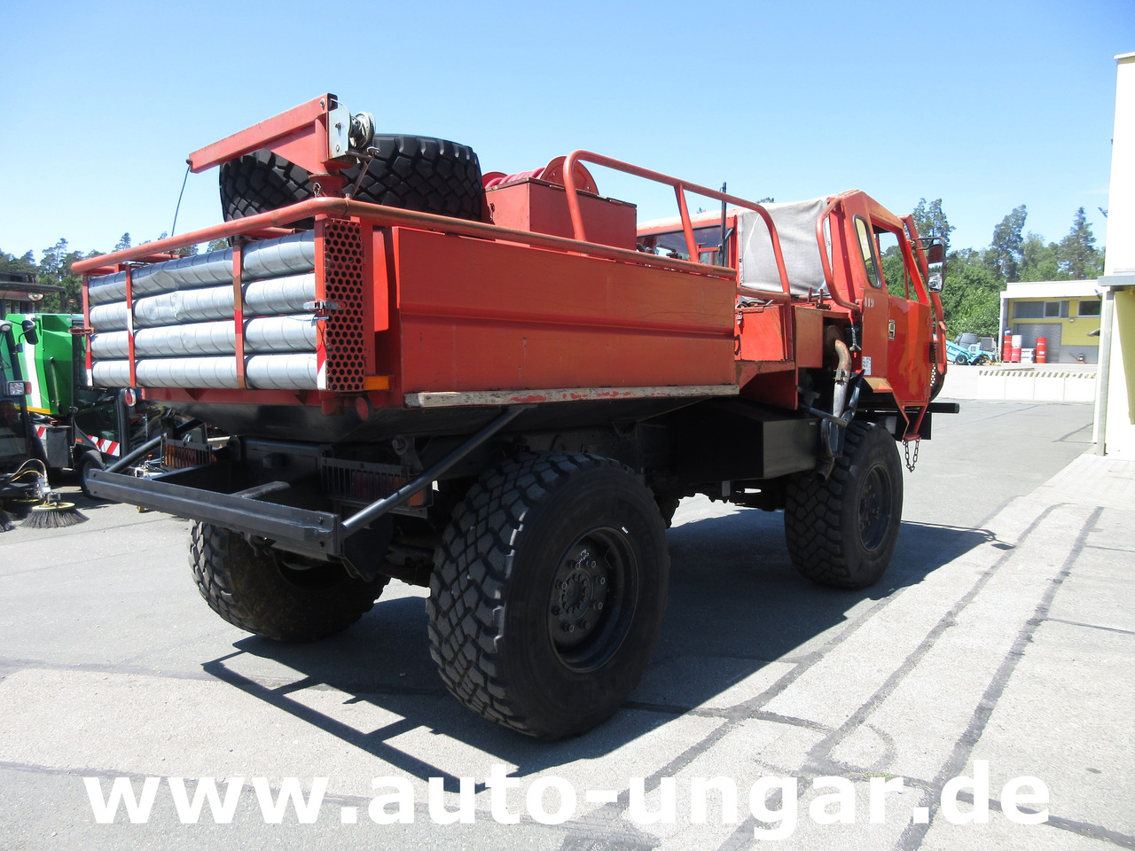 Hasičský vůz BRIMONT PM ETR Feuerwehr 4x4x4 AHK verwindbarer Rahmen Off-Road Winde Kriechgang: obrázek 7