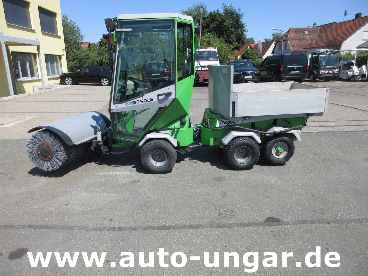 Egholm Nilfisk 2100 Powerflex 4x4 Kipper AHK Hydraulik Bürste Winterdienst - Komunální traktor: obrázek 3 Egholm Nilfisk 2100 Powerflex 4x4 Kipper AHK Hydraulik Bürste Winterdienst - Komunální traktor: obrázek 3