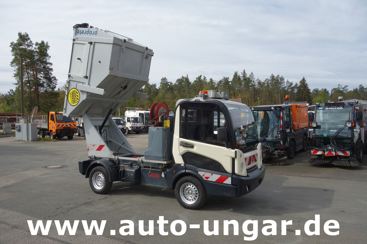 Goupil G5 E Lithium Bj2016 Müllkipper Kipper mit Hochdruckreiniger voll elektrisch - Elektrické užitkové vozidlo: obrázek 1 Goupil G5 E Lithium Bj2016 Müllkipper Kipper mit Hochdruckreiniger voll elektrisch - Elektrické užitkové vozidlo: obrázek 1
