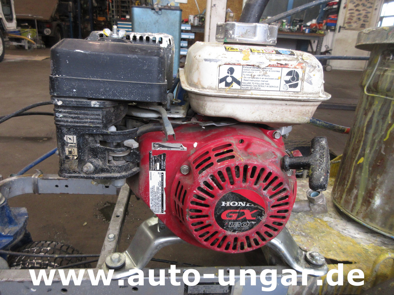 Graco LineLazer IV 3900 Airless Pumpe defekt Straßenmarkierung Roadmarking Traceuse - Technika pro ukládaní asfaltu: obrázek 5 Graco LineLazer IV 3900 Airless Pumpe defekt Straßenmarkierung Roadmarking Traceuse - Technika pro ukládaní asfaltu: obrázek 5