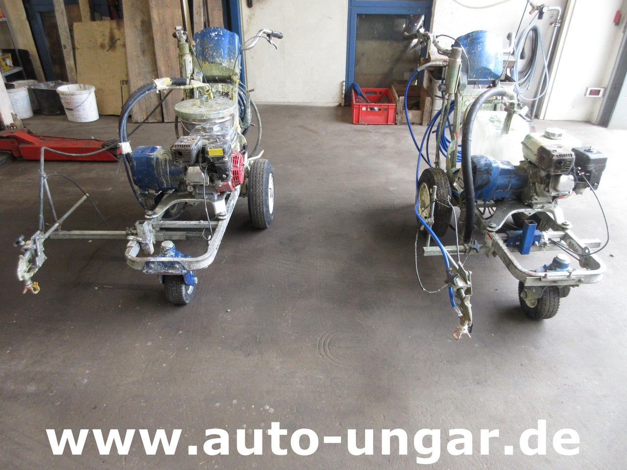 Graco LineLazer IV 3900 Airless Roadmarking Hofmann Markiermaschine Striper - Technika pro ukládaní asfaltu: obrázek 5 Graco LineLazer IV 3900 Airless Roadmarking Hofmann Markiermaschine Striper - Technika pro ukládaní asfaltu: obrázek 5