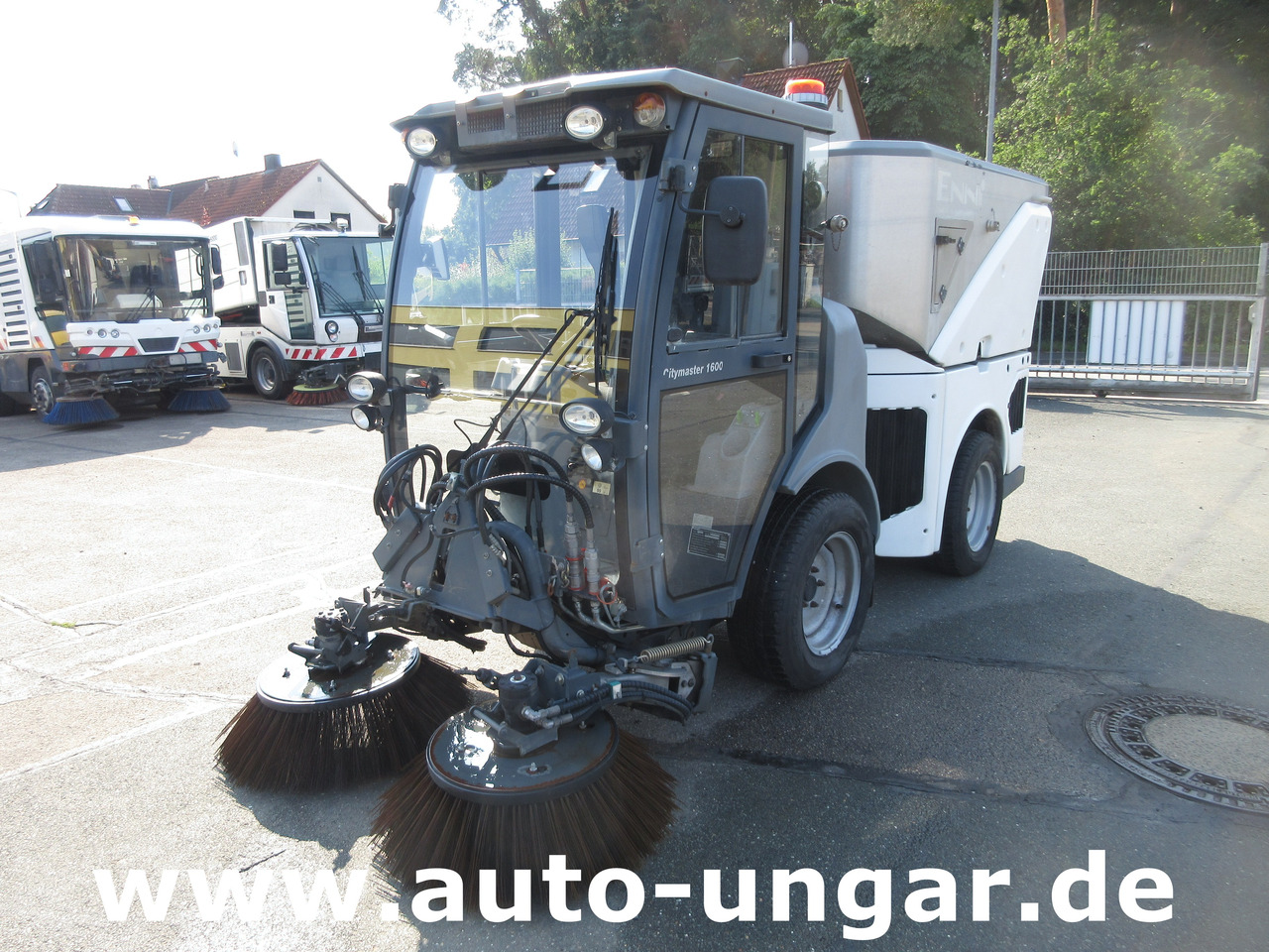 Hako Citymaster CM 1600 4x4 Kehrmaschine mit Kärcher am Heck - Zametací vůz: obrázek 3 Hako Citymaster CM 1600 4x4 Kehrmaschine mit Kärcher am Heck - Zametací vůz: obrázek 3