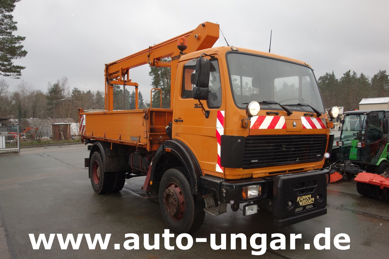 MERCEDES-BENZ Mercedes 1617 AK 4x4 Kipper Ruthmann K 115 Steiger Arbeitsbühne Kommunalfahrzeug - Sklápěč: obrázek 1 MERCEDES-BENZ Mercedes 1617 AK 4x4 Kipper Ruthmann K 115 Steiger Arbeitsbühne Kommunalfahrzeug - Sklápěč: obrázek 1