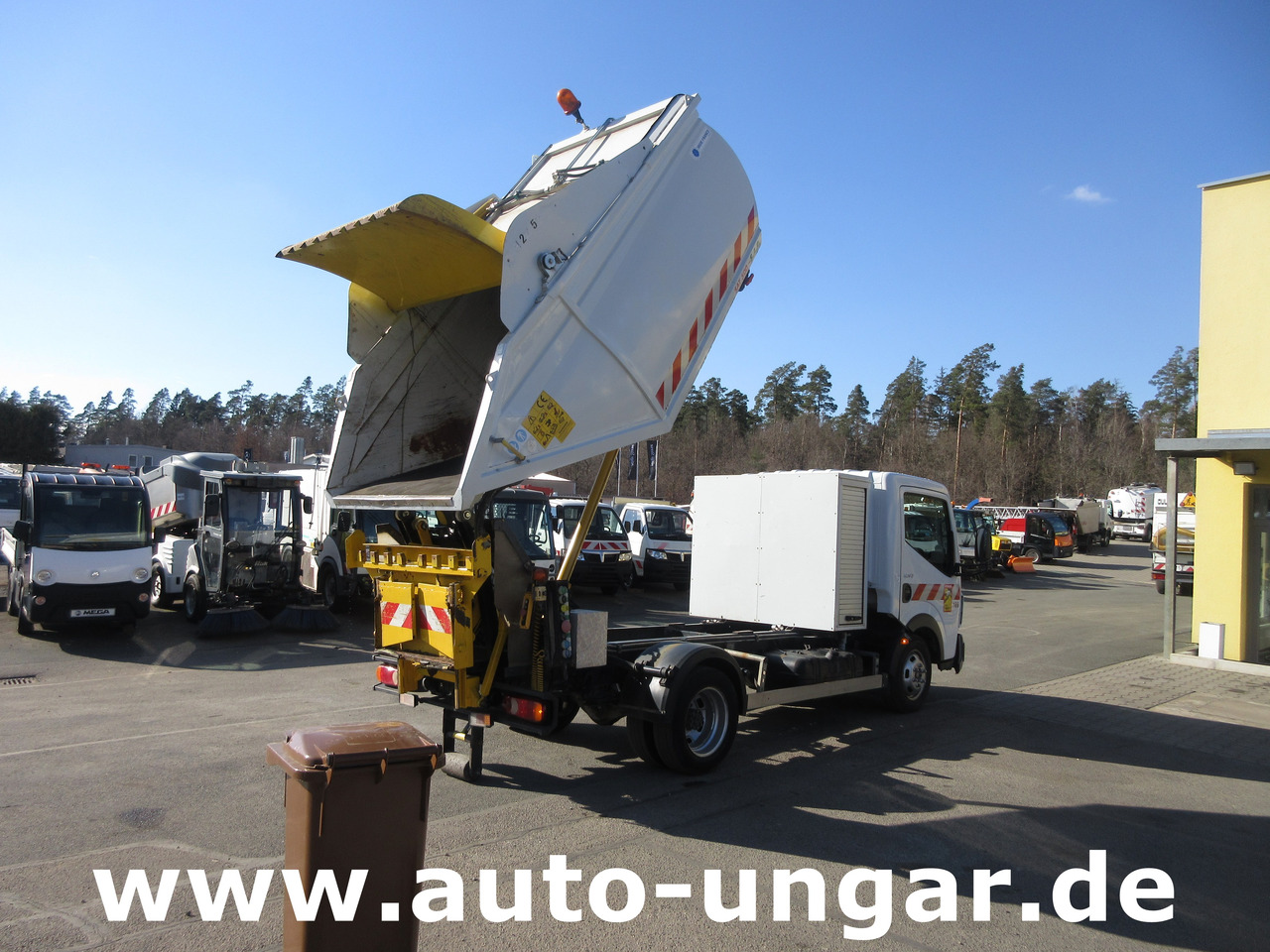 Vůz na odvoz odpadků Renault Maxity 130 Müllwagen IRIDE SAT 500 Bj. 2010 4.500kg Presse Schüttung Kipper: obrázek 9