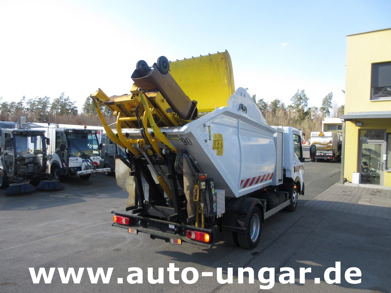 Vůz na odvoz odpadků Renault Maxity 130 Müllwagen IRIDE SAT 500 Bj. 2010 4.500kg Presse Schüttung Kipper: obrázek 7