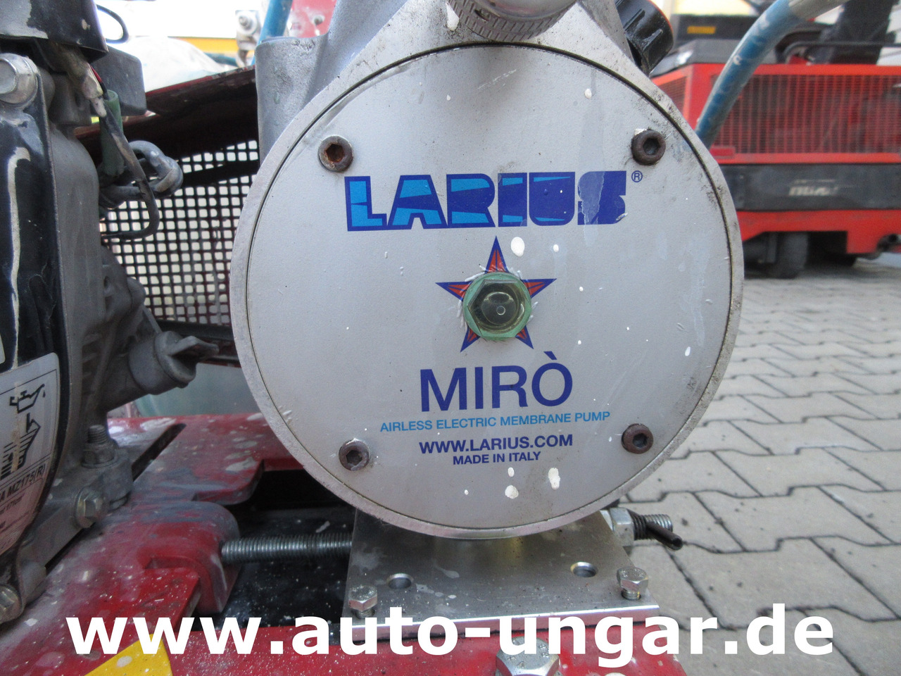 Stavební technika Larius Miro Liner Plus Airless Roadmarking Markiermaschine Bj. 2017 Graco: obrázek 8