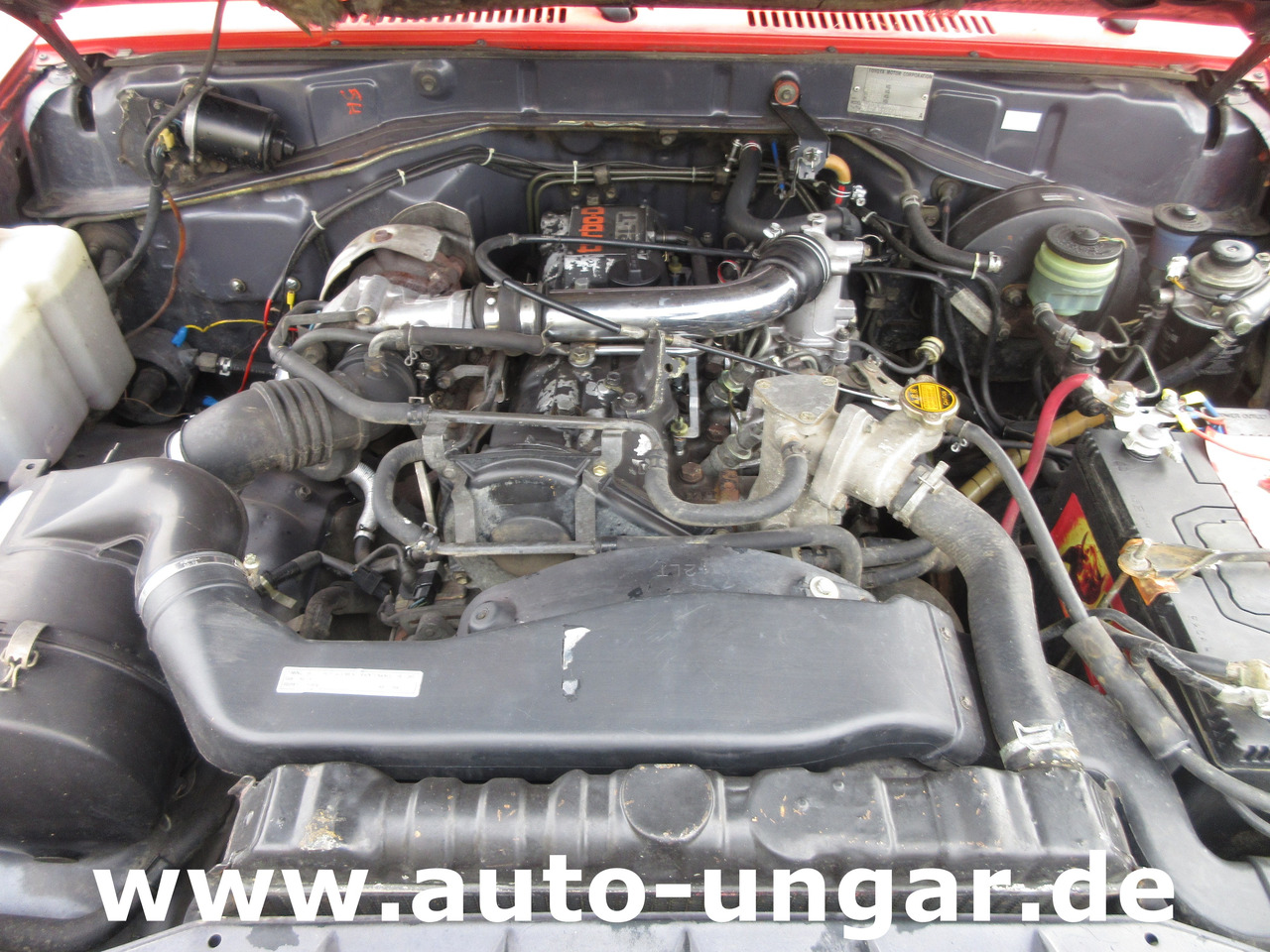 Pick-up Toyota Landcruiser LX turbo LJ70 4x4 AHK Winde ex Feuerwehr: obrázek 21