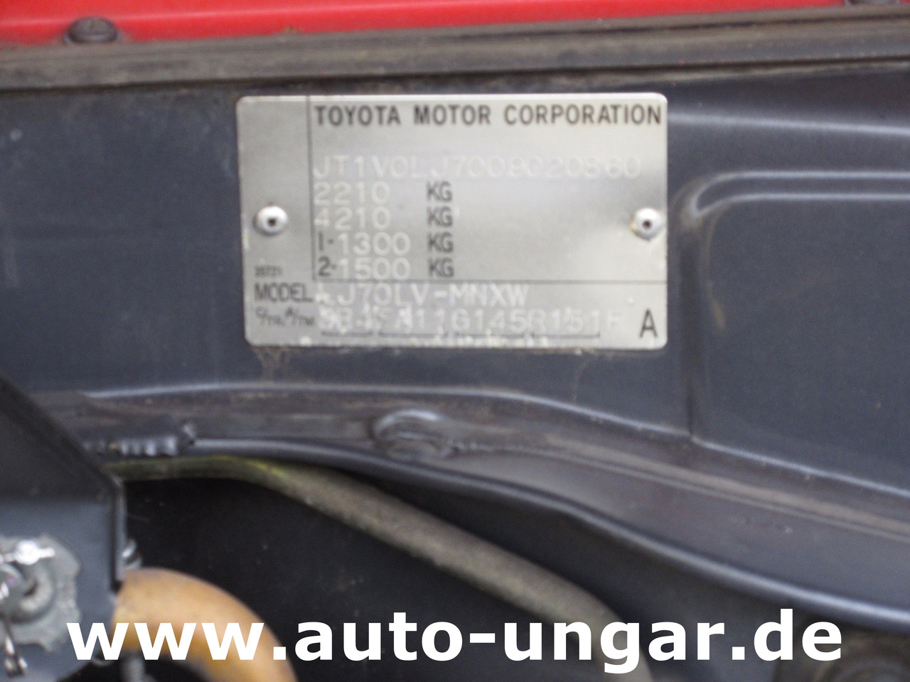 Pick-up Toyota Landcruiser LX turbo LJ70 4x4 AHK Winde ex Feuerwehr: obrázek 22