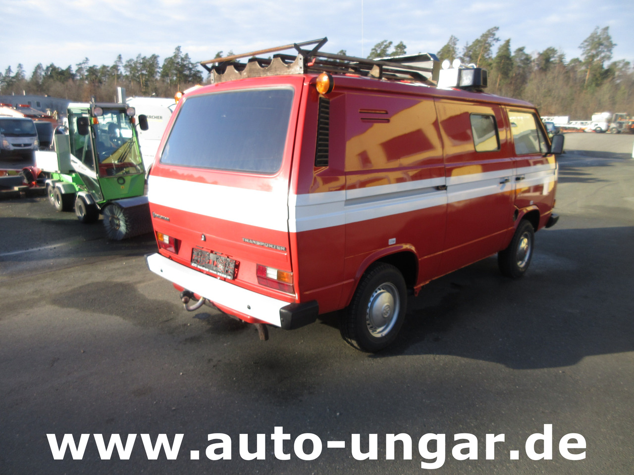 VOLKSWAGEN VW T3 Transporter Turbodiesel Feuerwehr ELF 1 aus 1985 - Hasičský vůz: obrázek 5 VOLKSWAGEN VW T3 Transporter Turbodiesel Feuerwehr ELF 1 aus 1985 - Hasičský vůz: obrázek 5