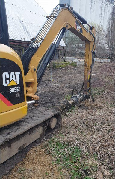 Caterpillar 305 E2 +drill - Mini rýpadlo: obrázek 4 Caterpillar 305 E2 +drill - Mini rýpadlo: obrázek 4