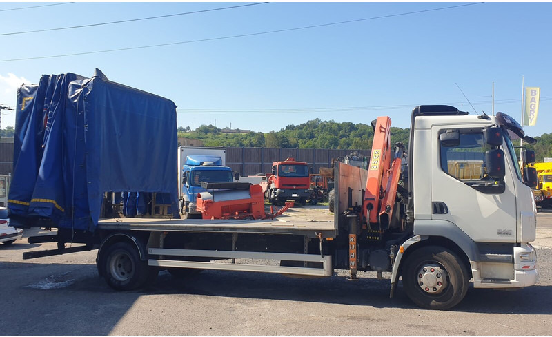 DAF 15t LF55.220 +Palfinger PK8500 - Plachtový nákladní auto, Auto s hydraulickou rukou: obrázek 4 DAF 15t LF55.220 +Palfinger PK8500 - Plachtový nákladní auto, Auto s hydraulickou rukou: obrázek 4