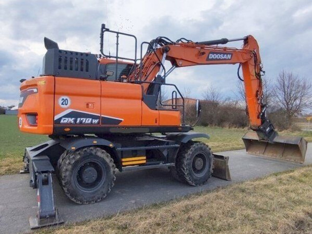 Doosan 18.6t DX170 W-7 (DEVELON) - Kolesové rýpadlo: obrázek 2 Doosan 18.6t DX170 W-7 (DEVELON) - Kolesové rýpadlo: obrázek 2