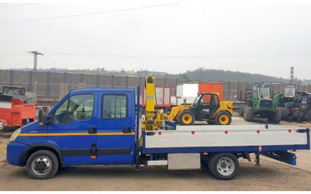 Dodávka valník, Dodávka s dvojitou kabinou Iveco 50C18 Daily 3.D 16V +Effer: obrázek 19