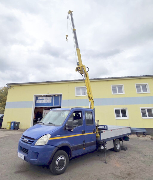 Iveco 50C18 Daily 3.D 16V +Effer - Dodávka valník, Dodávka s dvojitou kabinou: obrázek 1 Iveco 50C18 Daily 3.D 16V +Effer - Dodávka valník, Dodávka s dvojitou kabinou: obrázek 1