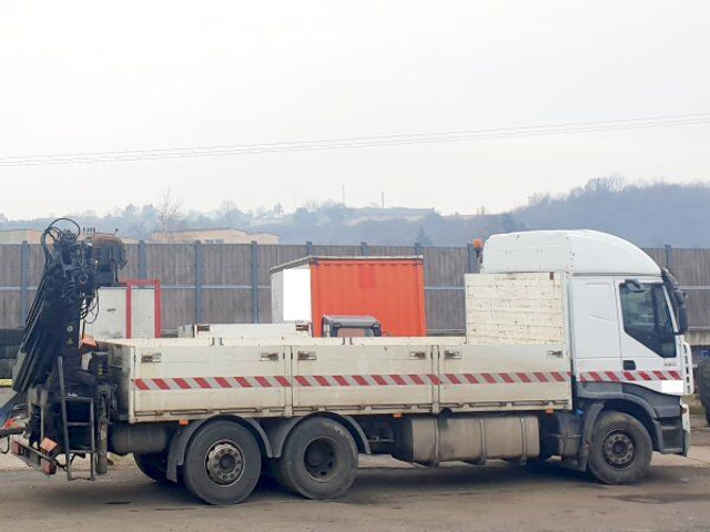 Iveco Stralis 420 - Nákladní automobil valníkový/ Plošinový, Auto s hydraulickou rukou: obrázek 4 Iveco Stralis 420 - Nákladní automobil valníkový/ Plošinový, Auto s hydraulickou rukou: obrázek 4