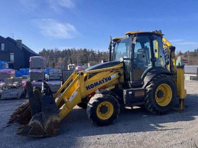 Komatsu WB 97R-8 - Rýpadlo-nakladač: obrázek 4 Komatsu WB 97R-8 - Rýpadlo-nakladač: obrázek 4