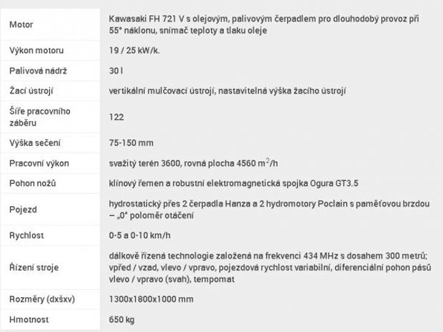 KommTek/NIKO - RoboFlail ONE (700kg/122cm profi) - Sekačka na trávu: obrázek 5 KommTek/NIKO - RoboFlail ONE (700kg/122cm profi) - Sekačka na trávu: obrázek 5
